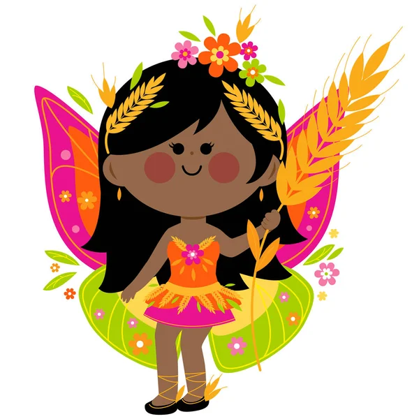 Summer fairy — Stock Vector