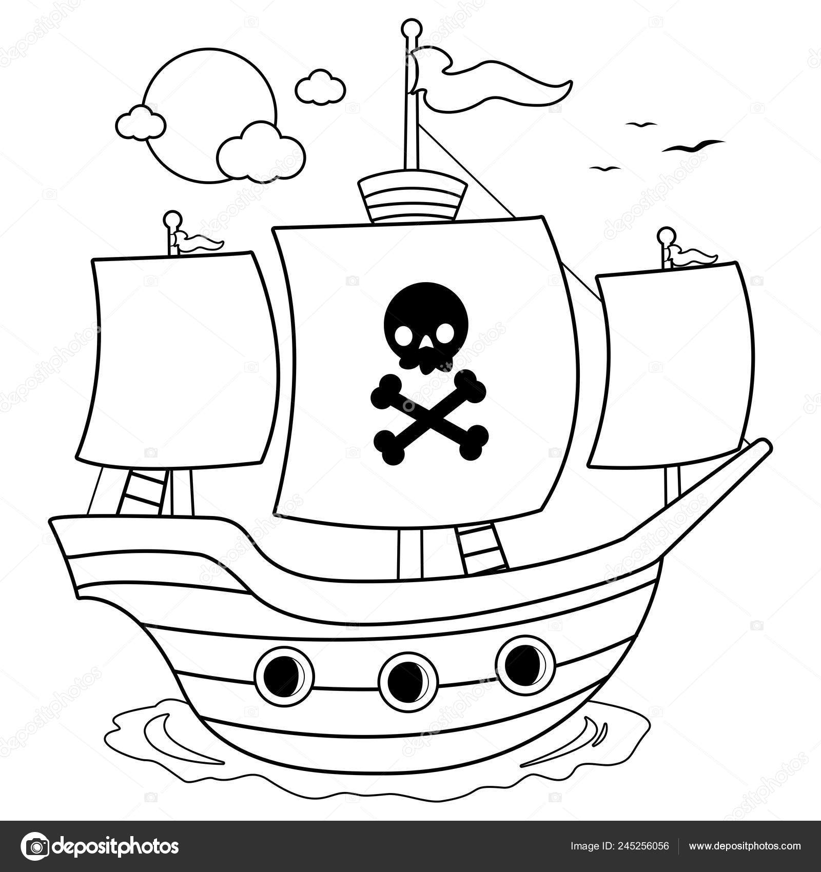 Coloring Book Pirateストックベクター ロイヤリティフリーcoloring Book Pirateイラスト ページ 7 Depositphotos