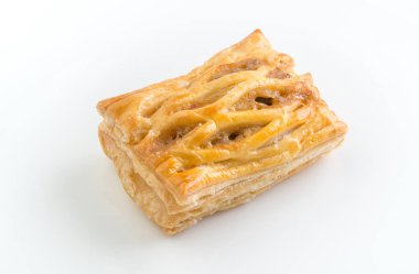 Beyaz arka planda pastayı kapat