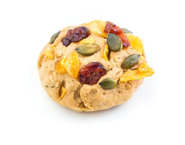 Beyaz arka plan üzerinde sağlıklı tanımlama bilgisi