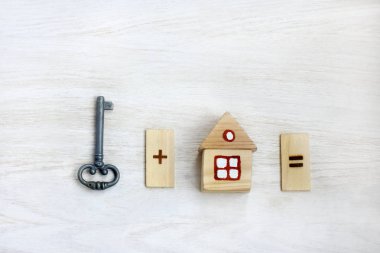 Özellik elde etmek için ev ve anahtar üst görünümü / formülünü kabul et