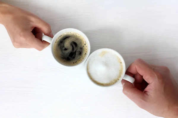 Gemeinsame Kaffeepause — Stockfoto