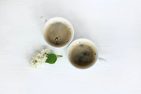 Warming aroma of coffee — Stock Photo, Image