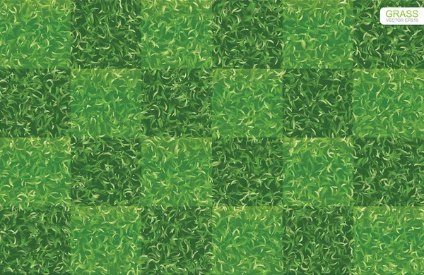 Patrón Hierba Verde Textura Para Campo Fútbol Campo Fútbol Fondo — Archivo Imágenes Vectoriales