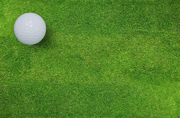 Golf Labda Zöld Golfpálya Golf Sport Háttér — Stock Fotó