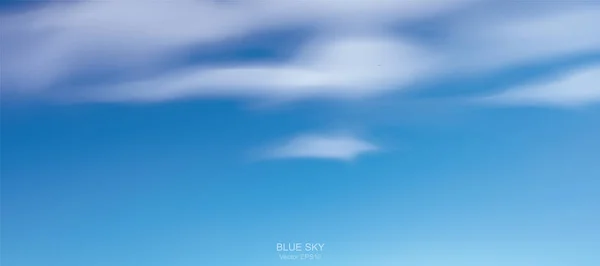 Fondo Cielo Azul Con Nubes Blancas Cielo Abstracto Para Fondo — Vector de stock