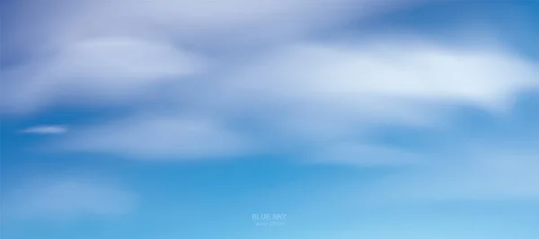 Fondo Cielo Azul Con Nubes Blancas Cielo Abstracto Para Fondo — Vector de stock