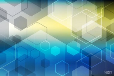 Soyut renkli teknolojik altyapı. Vektör çizim.