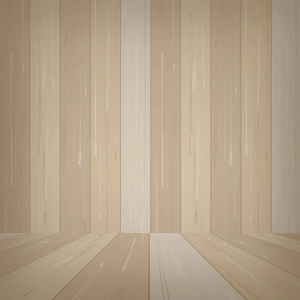 Espacio Madera Vacío Para Fondo Ilustración Vectorial — Vector de stock