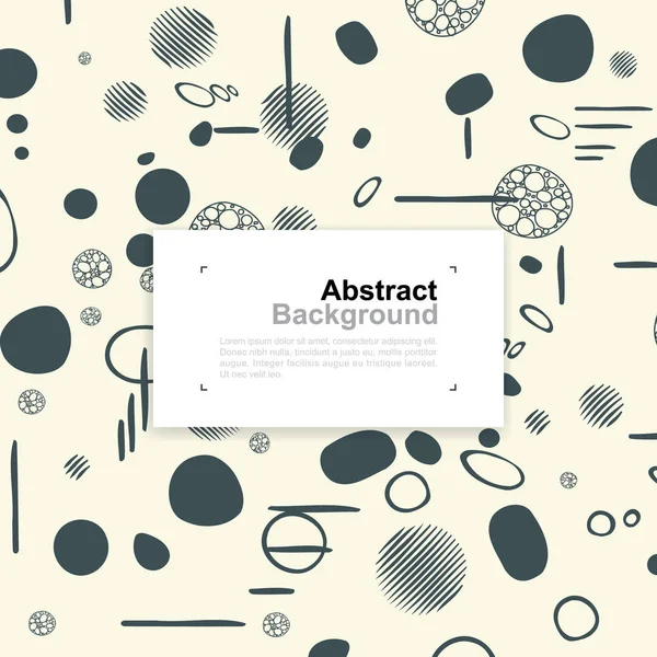 Abstrakte Bunte Musterhintergrund Für Template Design Mit Bereich Für Text — Stockvektor