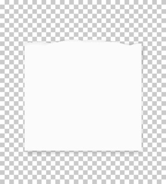 Arka plan için yırtık kağıt kenarları. Şeffaf arkaplanda yırtılmış kağıt dokusu. Vektör illüstrasyonu.