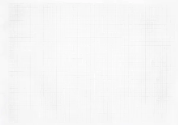 White Paper Grid Line Pattern Background — Stock Photo, Image