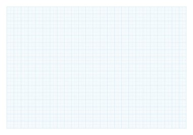 Grafik kağıdı sayfa arka plan şeffaf ve yumuşak gölge üzerinde mavi desenli. Vektör çizim.