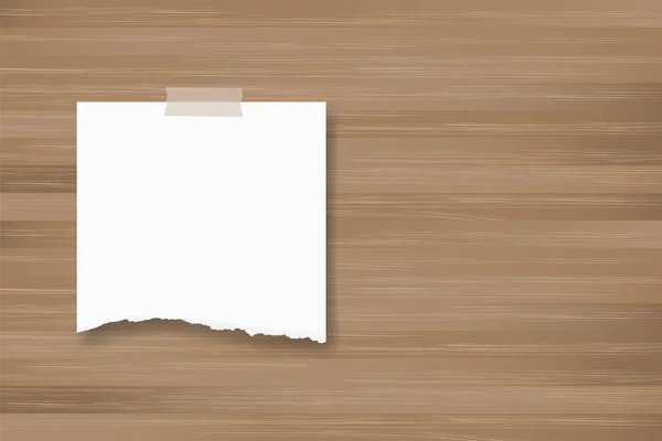 撕破的纸背景棒上的木材纹理 向量例证 — 图库矢量图片