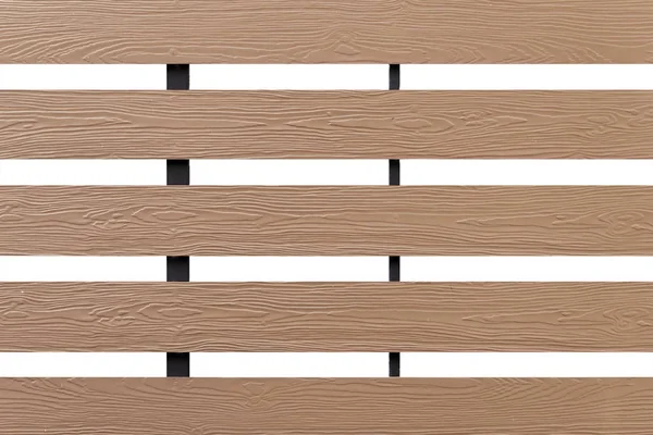 クリッピング パスと白い背景で隔離の木製ラス壁のテクスチャ — ストック写真