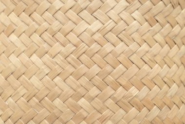 Bambu sepet doku arka plan olarak kullanmak için. Dokuma sepet desen ve doku. Yakın çekim yansıma.