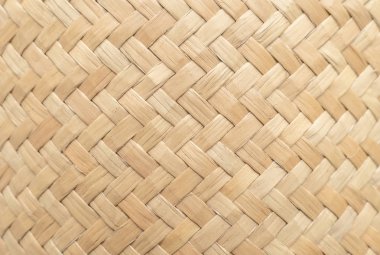 Bambu sepet doku arka plan olarak kullanmak için. Dokuma sepet desen ve doku. Yakın çekim yansıma.