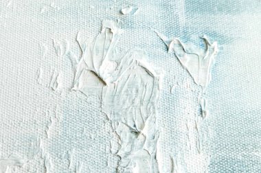 Tuval doku arka plan mavi renkli sanat resim ile. Yakın çekim yansıma yüksek çözünürlüklü.