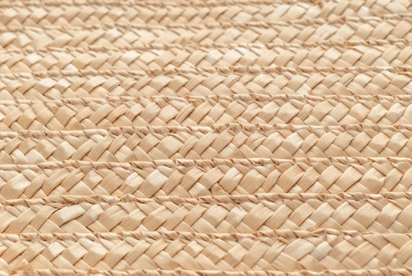 背景として使用するための枝編み細工品バスケット質感アップを閉じます 編まれたバスケットのパターンと織物 — ストック写真