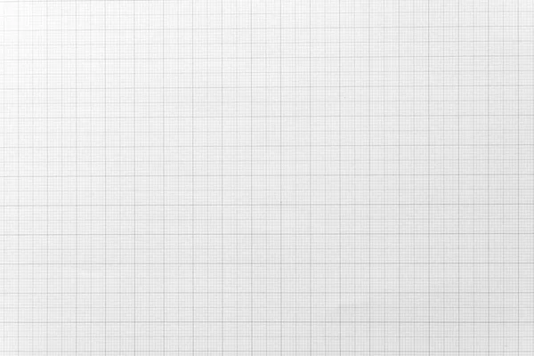 Weißes Papier Mit Rasterlinienmuster Für Den Hintergrund Nahaufnahme — Stockfoto