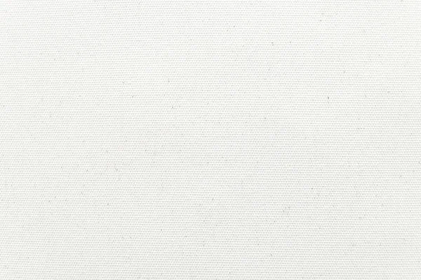 Weiße Leinwand Textur Hintergrund Nahaufnahme — Stockfoto