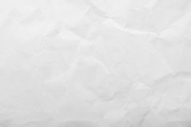 Beyaz buruşmuş kağıt doku arka planı. Resmi kapat..