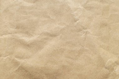 Kahverengi kağıt doku arka plan - görüntü için buruşuk