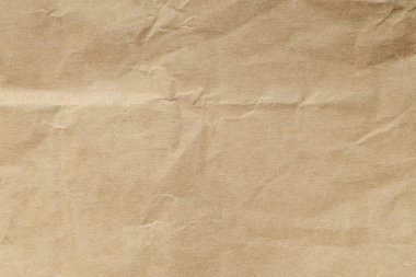 Kahverengi kağıt doku arka plan - görüntü için buruşuk