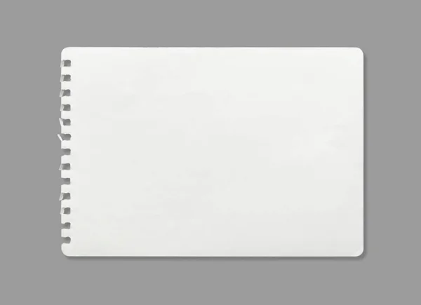 White Sheet Paper Texture Background Clipping Path Image — Stock Photo, Image