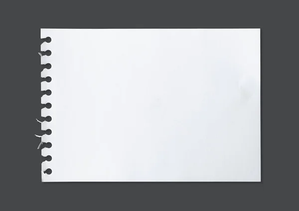 Белый Лист Текстуры Бумаги Фона Обрезкой Пути Изображение — стоковое фото