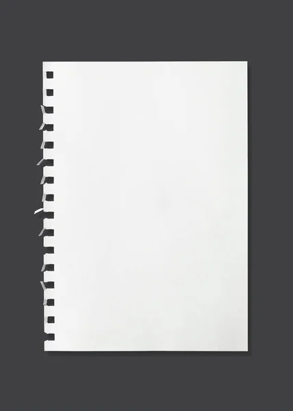 Foglio Bianco Texture Carta Sfondo Con Percorso Ritaglio Immagine — Foto Stock