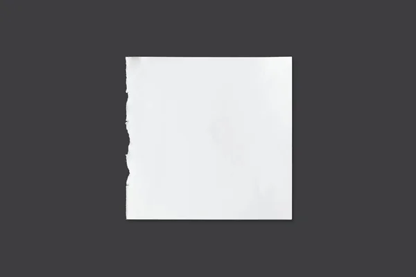 White Sheet Paper Texture Background Clipping Path Image — Stock Photo, Image