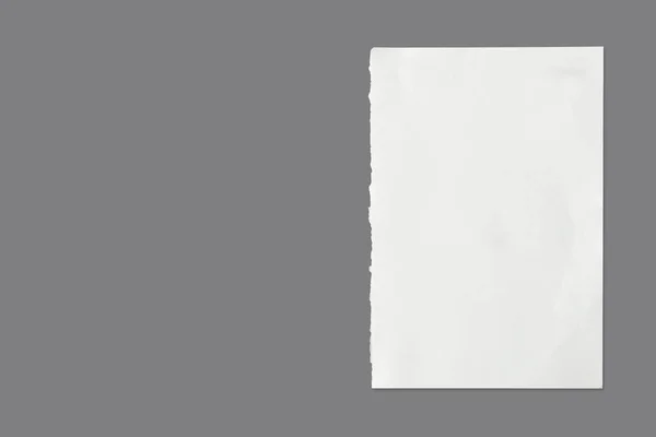 White Sheet Paper Texture Background Clipping Path Image — Stock Photo, Image