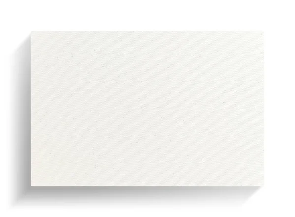 Рамка Білого Полотна Білому Тлі Якою Тінь — стокове фото