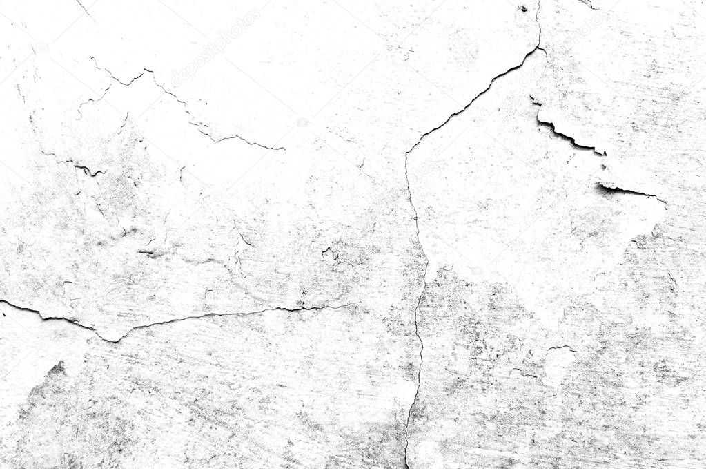 Texture black and white abstract grunge style. Vintage abstract texture of old surface. Pattern and texture of cracks, scratches and chips.