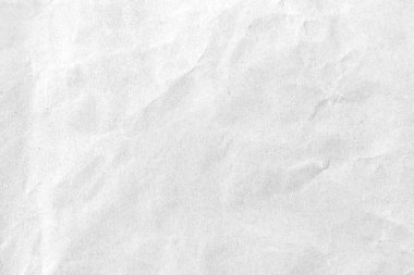 Beyaz buruşmuş kağıt doku arka planı. Resmi kapat..