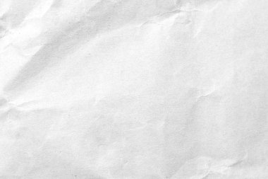 Beyaz buruşmuş kağıt doku arka planı. Resmi kapat..