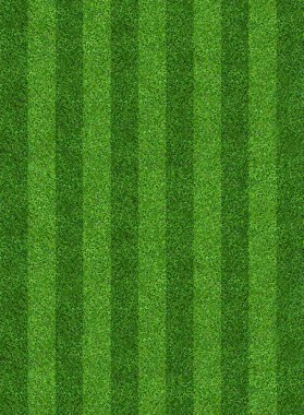 Futbol ve futbol spor için yeşil çim alan arka plan. Yeşil çim desen ve doku arka plan. Yakın çekim yansıma.