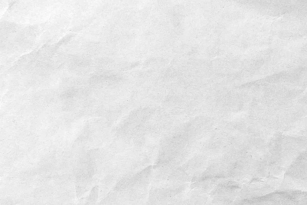 Белый Скомканный Бумажный Фон Крупный План — стоковое фото