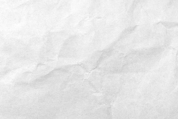 Papier Blanc Froissé Texture Fond Image Gros Plan — Photo