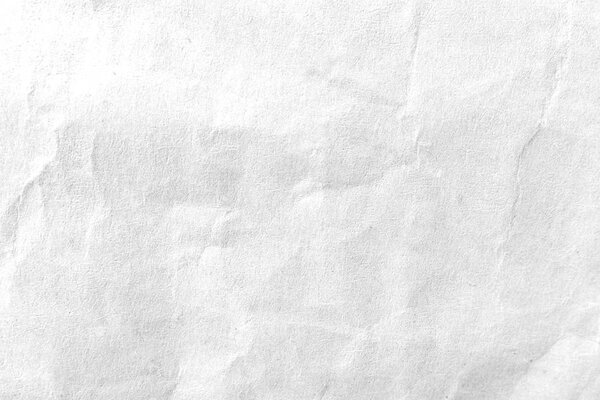 White crumpled paper texture background. Close-up image.