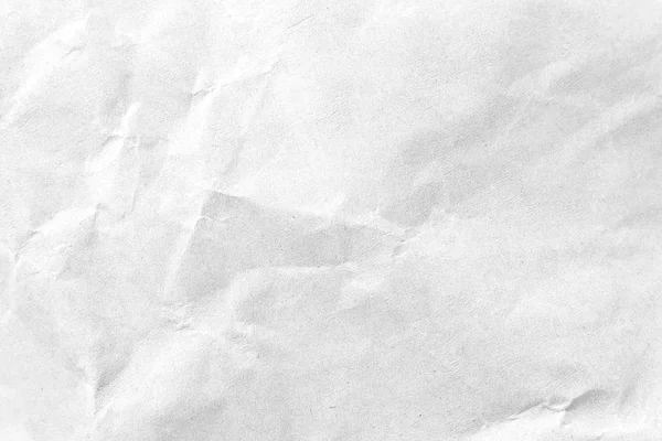 Fondo Textura Papel Blanco Arrugado Imagen Primer Plano — Foto de Stock