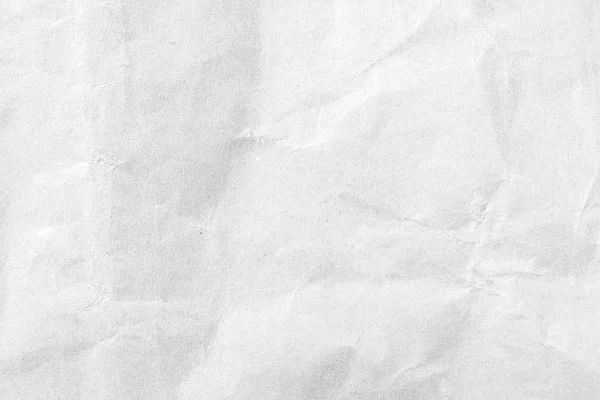 White Crumpled Paper Texture Background Close Image — Stock Photo, Image