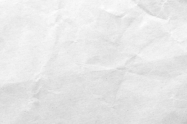 White crumpled paper texture background. Close-up image.