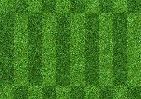 Grüne Rasenfeld Hintergrund Für Fußball Und Fußball Sport Grüne Rasenmuster — Stockfoto