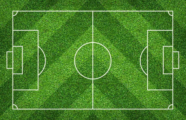 Campo Calcio Campo Calcio Sfondo Campo Giardino Verde Creare Gioco — Foto Stock