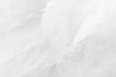 Beyaz buruşmuş kağıt doku arka planı. Resmi kapat..