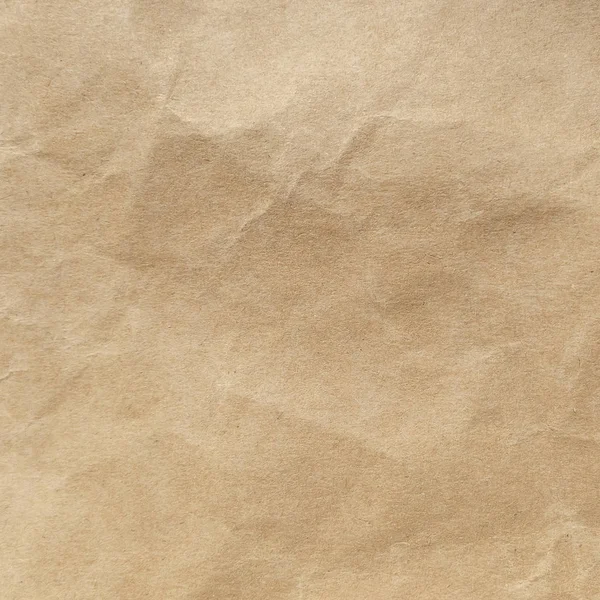 背景为褐色折皱纸纹理 — 图库照片