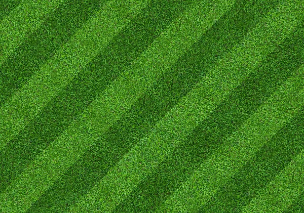 サッカーとサッカーのスポーツのための緑の芝生フィールド背景 緑の芝生のパターンとテクスチャ背景 クローズ アップ画像 — ストック写真