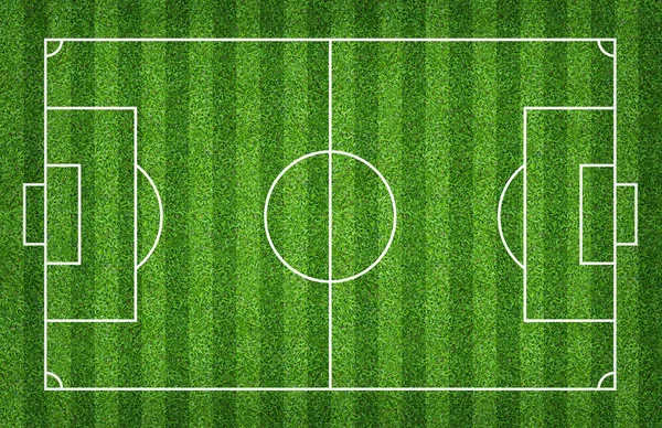 Futbol sahası veya futbol sahası arka plan için. Yeşil çim mahkeme için spor oyunu oluşturmak.